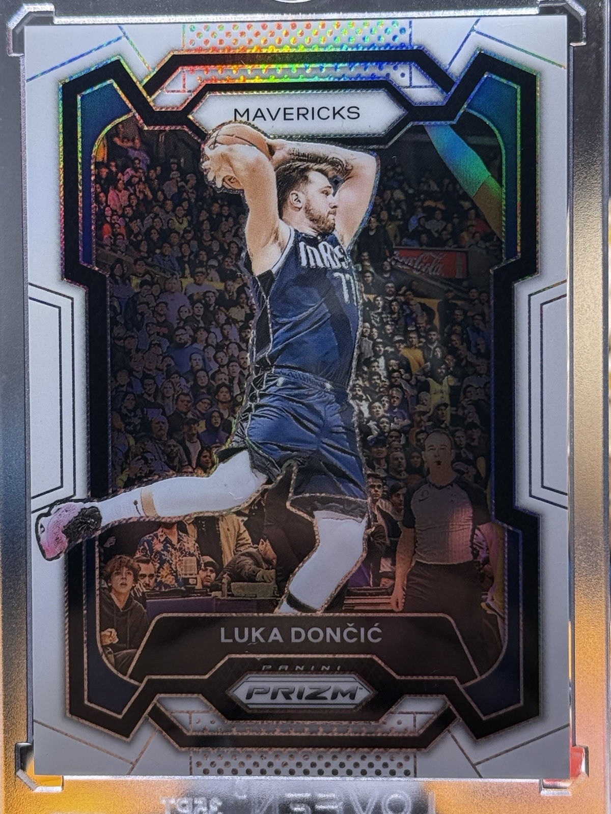 2023-24 PANINI PRIZM #110 LUKA DONCIC WHITE PRIZM /175