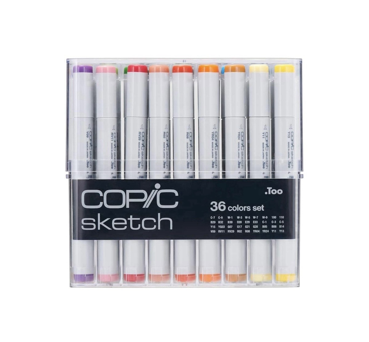 Copic® Sketch 36 Piece Manga Illustration Set | eBay