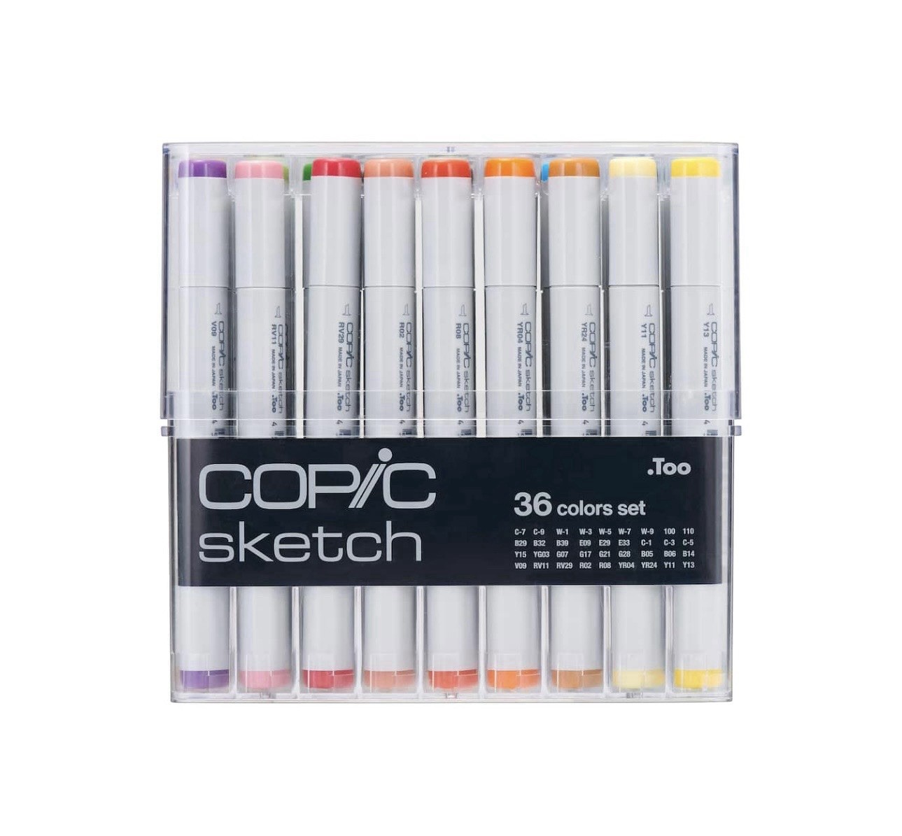 Copic&reg; Sketch 36 Piece Manga Illustration Set