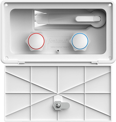 Manufacturers' Select ITC Fontana RV Exterior Shower Box Kit (White Shower with