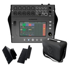 Allen Heath CQ-12T Digital Mixer Bundle w/Padded Soft Case and Rackmount Kit