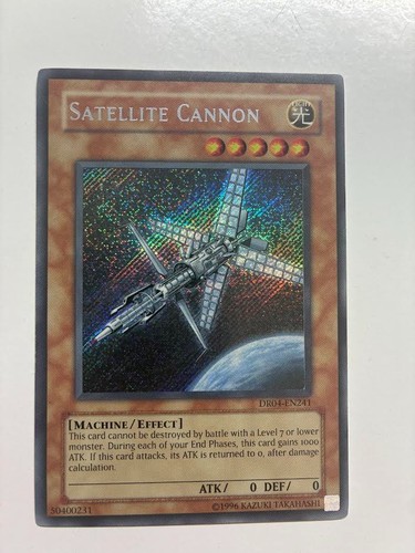 Satellite Cannon DR04-EN241 YuGiOh Dark Revelation Volume 4 card