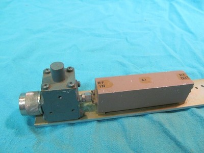 HOME MADE COAX  MICROWAVE ATTENUATOR  / AMPLIFIER