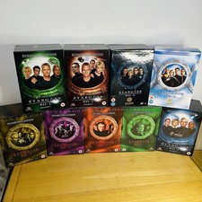 Stargate SG-1 Seasons 2-10 Collection Of DVD Box Set Sci-Fi Bundle