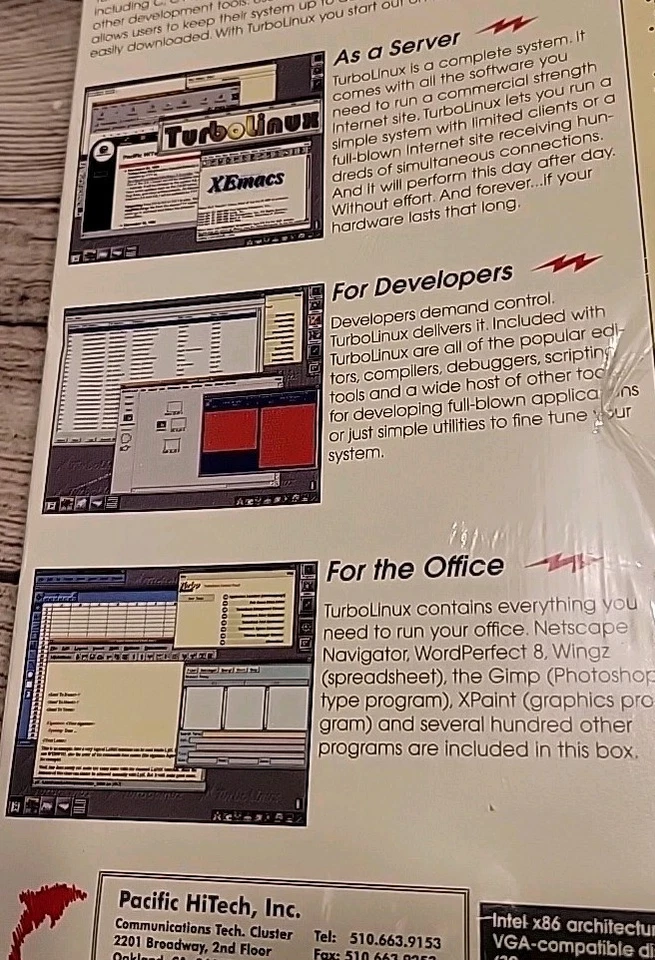 Turbo Linux 3.0.1 Completo 32 Bit Sistema Operativo Office Suite Estación de Trabajo  Foto 3 de 4