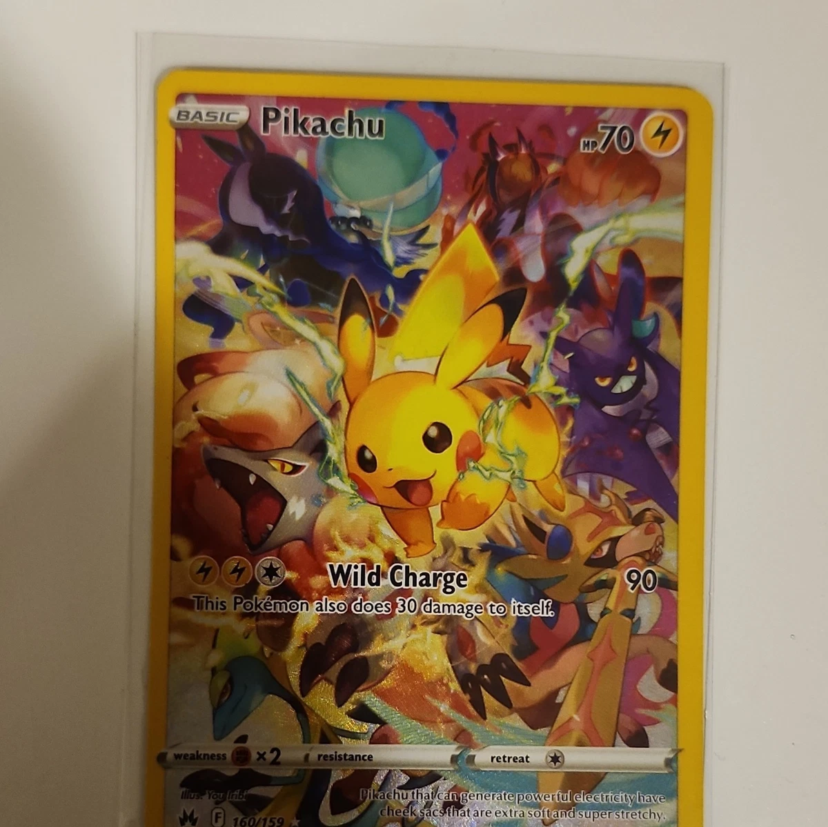 Pikachu 160/159 Crown Zenith for sale | eBay