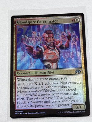 Cloudspire Coordinator Aetherdrift Foil #196