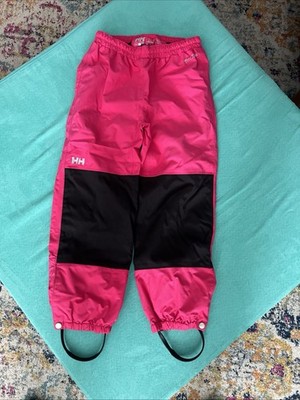 Helly Hansen Helly Tech Performance Girls Outdoor Pants Pink  Waterproof 116/6