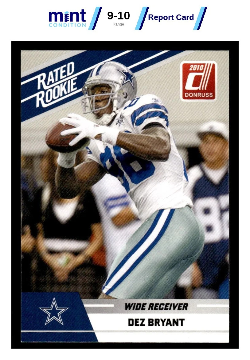 Dez Bryant Donruss Rated Rookies #32 Base
