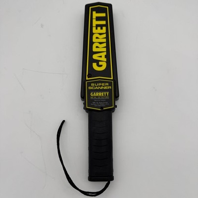 Garrett 1165170 Super Scanner Metal Detector Tested Working