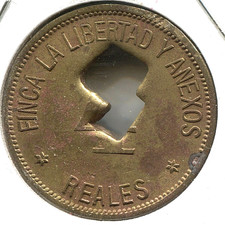 Guatemala - Finca La Libertad Y Anexos - 4 REALS -  EC 2537