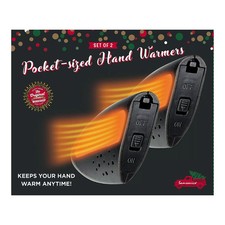 Pocket-Sized Electric Handwarmers 2-Pack