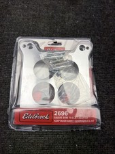 Edelbrock 2696 Carb Adapter Kit Edelbrock - Holley To Quadrajet Manifold