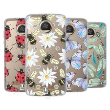 HEAD CASE DESIGNS WATERCOLOUR INSECTS SOFT GEL CASE FOR MOTOROLA PHONES