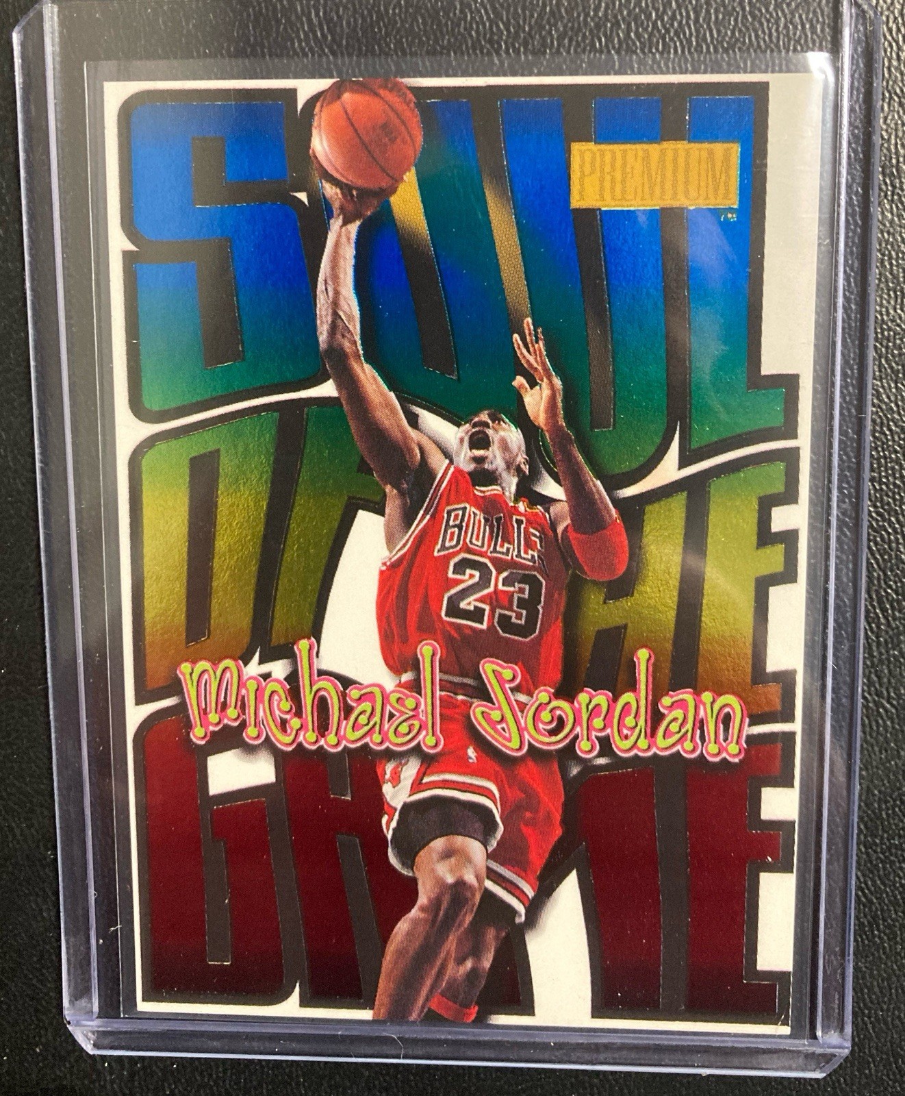 1998-99 SKYBOX PREMIUM MICHAEL JORDAN SOUL OF THE GAME INSERT #1