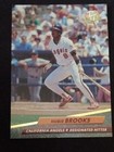 Photo of 1992 Ultra #322 Hubie Brooks California Angels Baseball Card