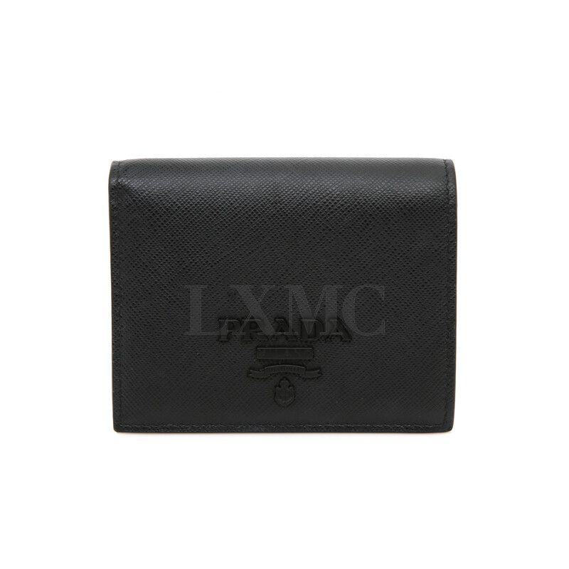★PRADA★ PRADA Prada Saffiano Women's Half Wallet 1MV204 2C Prada Saffiano Monochrome Black Wallet 1MV204 59381252 | eBay