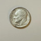 1964 Roosevelt Dime 90% Silver US Mint Circulated Good Condition See Pics - 16