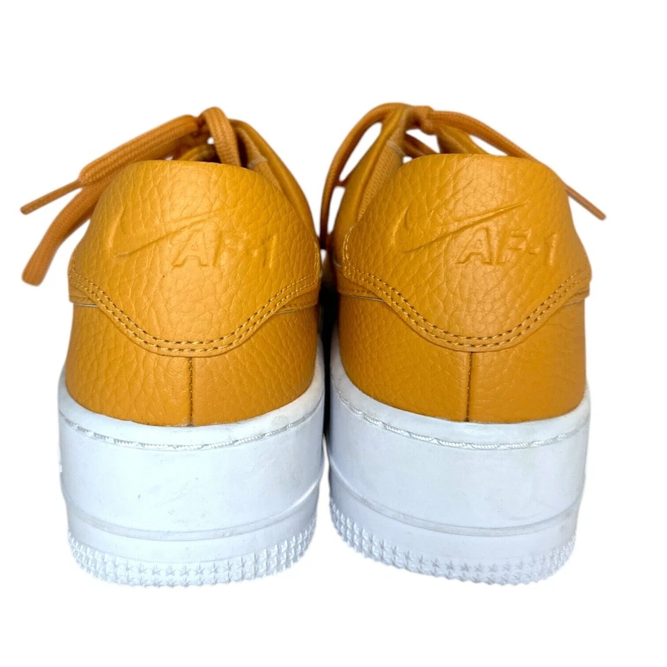Nike Air Force 1 Sage Bajo Cobre Luna Cuero Cordones Tenis Mujer Talla US 8.5 Foto 4 de 4