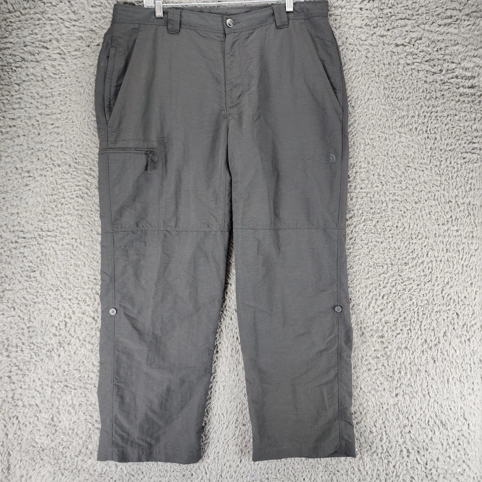The North Face Pants Mens 38x29 Taupe Brown Stretch Mid Rise Cargo