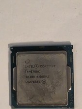 Intel Core i7-6700K 4.0 GHz CPU Processor SR2L0