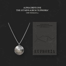 ALPHA DRIVE ONE 1st Mini Album [EUPHORIA] COIN NECKLACE Ver LIMITED EDITION