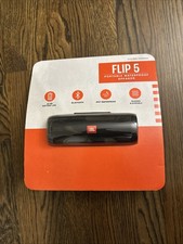 JBL Flip 5 Portable Waterproof Speaker - Midnight Black
