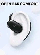 Soundcore V20i Open-Ear Headphones Comfort Ear Hook Earbuds Deep Bass LED Light