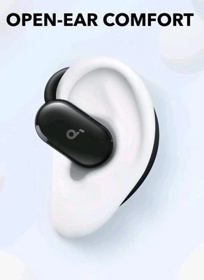 Soundcore V20i Open-Ear Headphones Comfort Ear Hook Earbuds Deep Bass LED Light