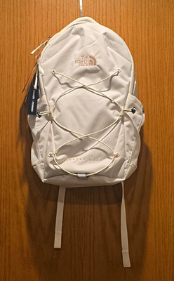 The North Face Jester Luxe 27L White Backpack Fits 16'' Laptop Luxe Collection