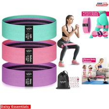 Versatile Booty Bands 3 Resistance Levels for Glute Building Leg Toning