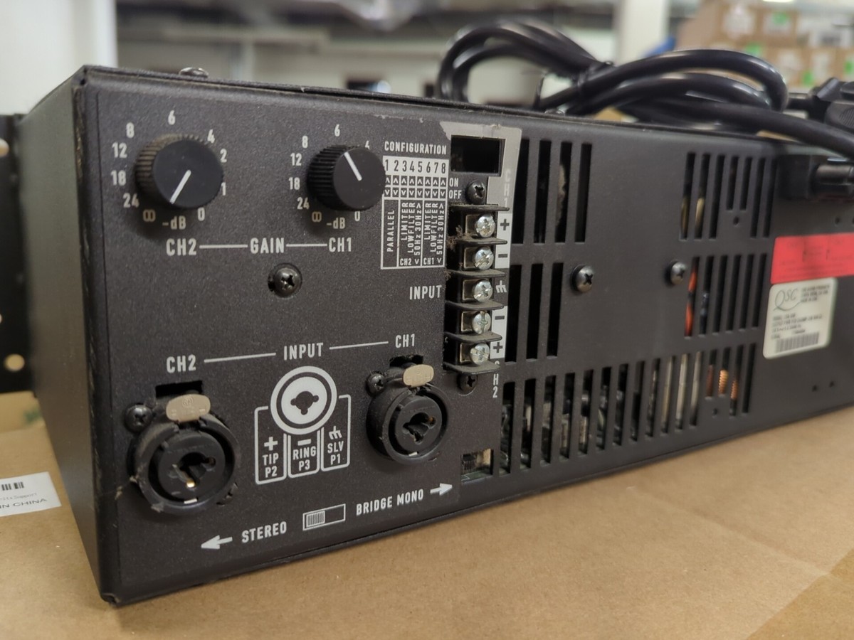 QSC USA 900 USA900 Pro Power Amplifier – Tested Working – 4