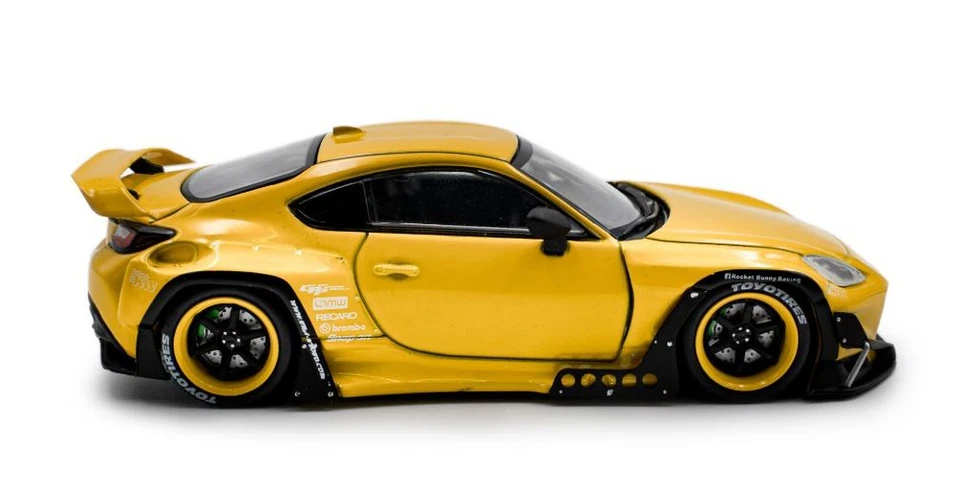 SOLIDO, PANDEM TOYOTA GR86 2022 jaune, échelle 1/43, SOL4315101 - Photo 3/4