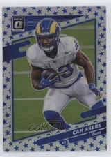 2021 Panini Donruss Optic Stars Prizm Cam Akers #186 09br