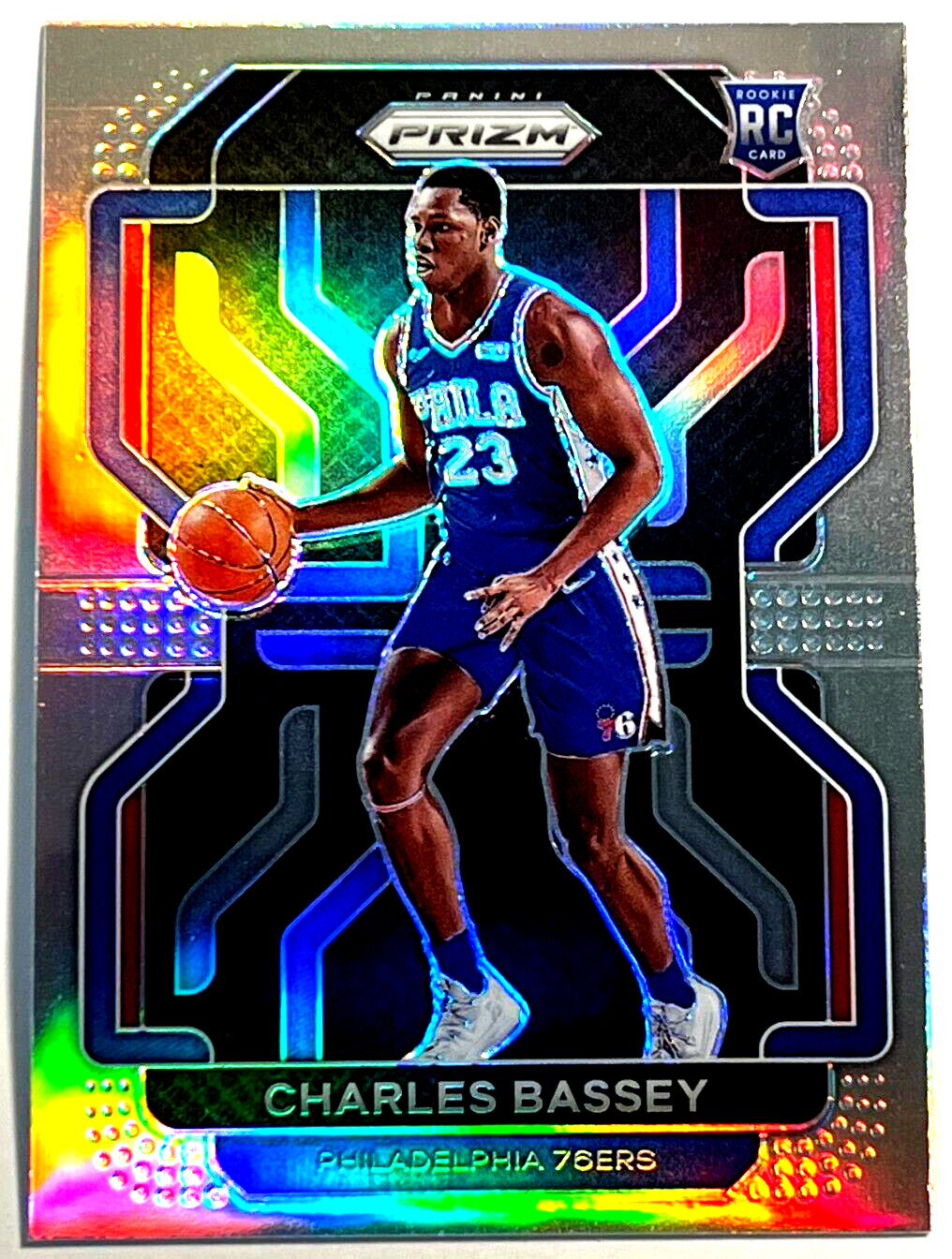 2021-22 Panini Prizm Basketball #304 Charles Bassey RC Rookie Silver Prizm