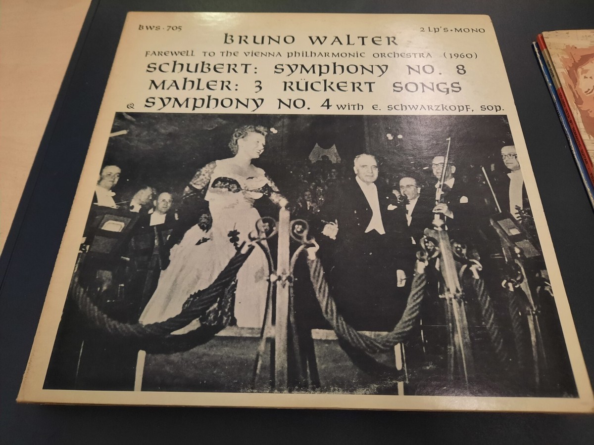 Bruno Walter Farwell to the Vienna Philharmonics 1960 Schwarzkopf