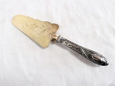 Jugendstil Tortenheber versilbert