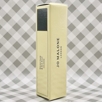 Jo Malone Wood Sage & Sea Salt Cologne 0.34oz 10mL Travel Spray   SEALED   