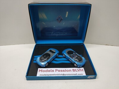 Coffret 2 Concept Cars RENAULT LAGUNA Roadster 1990 Norev 1/43 réf 77 11 230 369