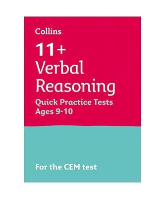 11+ Verbal Reasoning Quick Practice Tests Age 9-10 (Year 5): For the Cem Tests, 