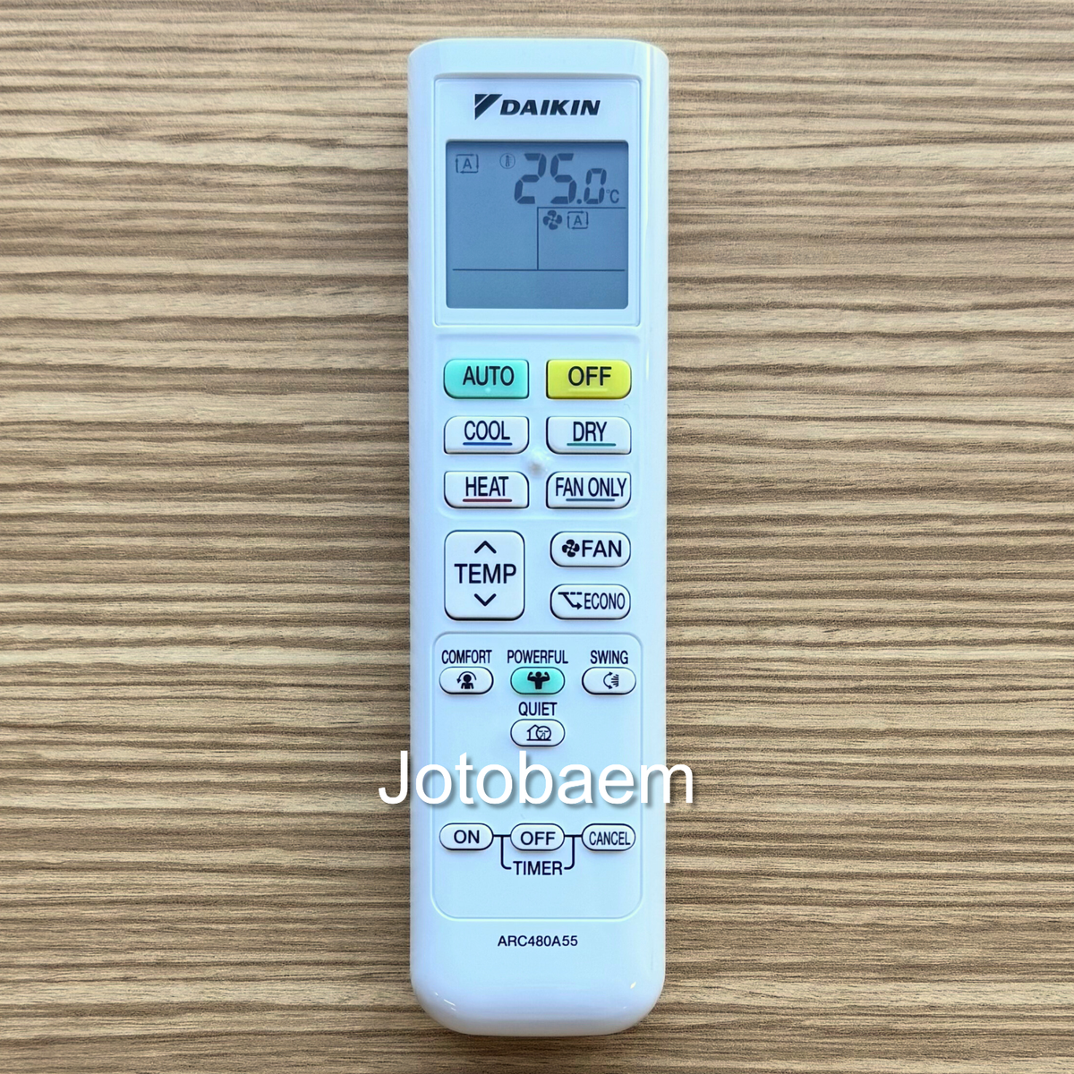 GENUINE Daikin A/C Remote Control FTXF20WVMA, FTXF25WVMA