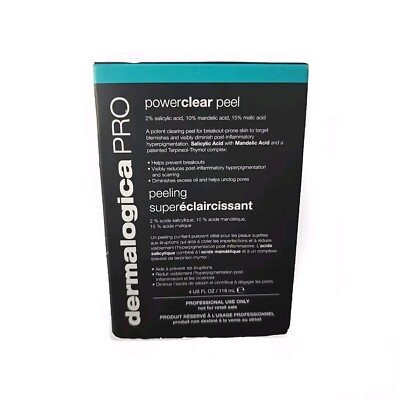 Dermalogica Pro Power Peel PowerClear Peel - 4 oz New In Box