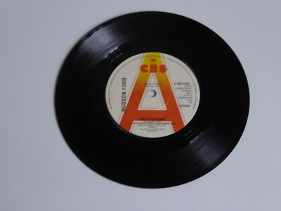 HUDSON-FORD KISS IN THE DARK (PROMO)   7'' SINGLE RECORD 1977