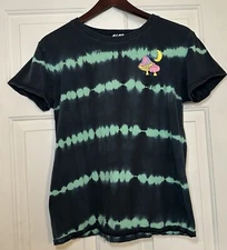 A lab Black Tie Die Men’s Medium Mushroom Trip Tshirt Cotton