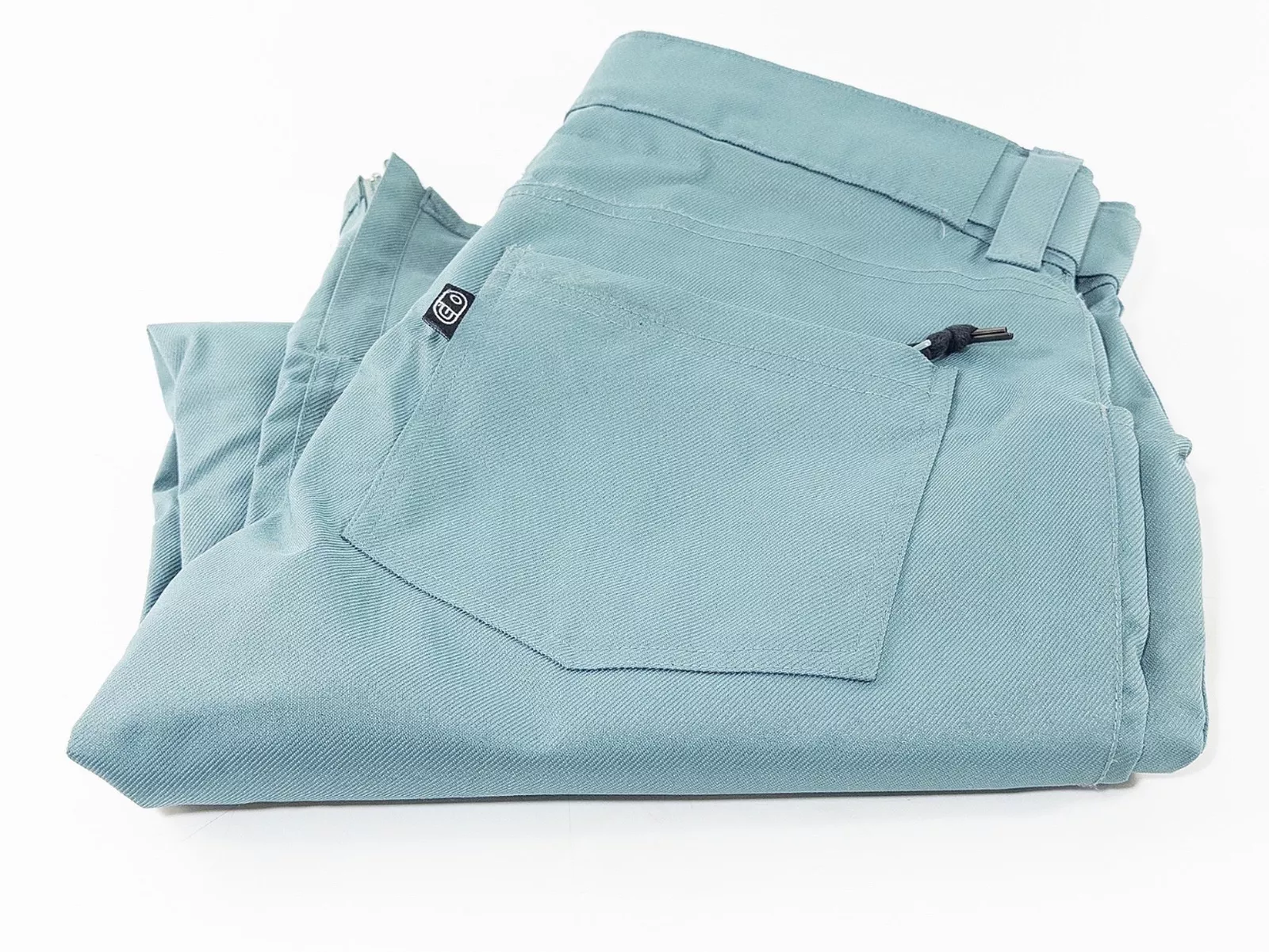 airblaster teal pockets adjustable pants