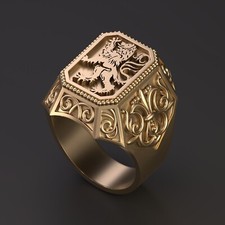 5 pcs Men's Ring Wax patterns for lost wax casting jewelry 0482