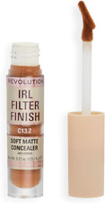Image of Makeup Revolution IRL Filter Finish Concealer, Medium to Full Coverage, Matte Fi