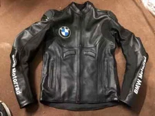 New BMW Cowhide Leather Motorbike Jacket BMW Motorrad Motorcycle Biker Jacket