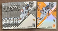 Shelton Gibson 2017 Panini Elite Draft Picks Rookie Lot w/ Aspirations Orange