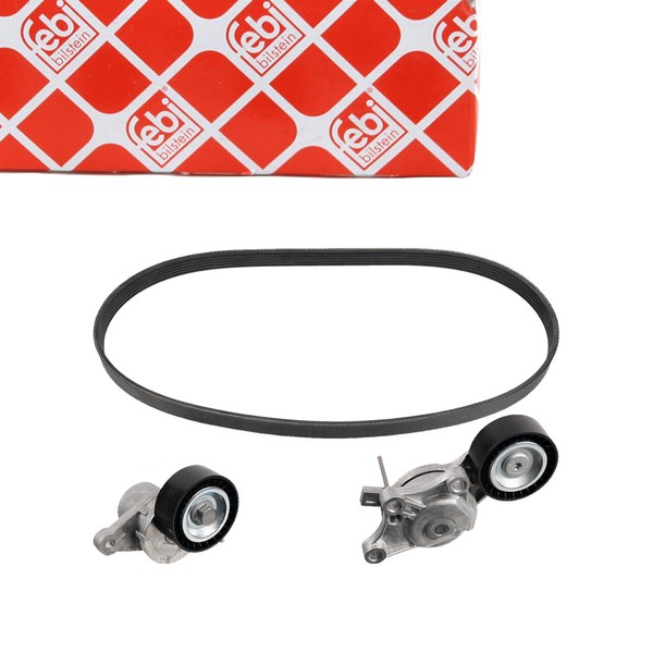 febi Keilrippenriemensatz FüR PSA Berlingo C3 C4 C5 308 508 Partner 1.4/1.6 Hdi-image